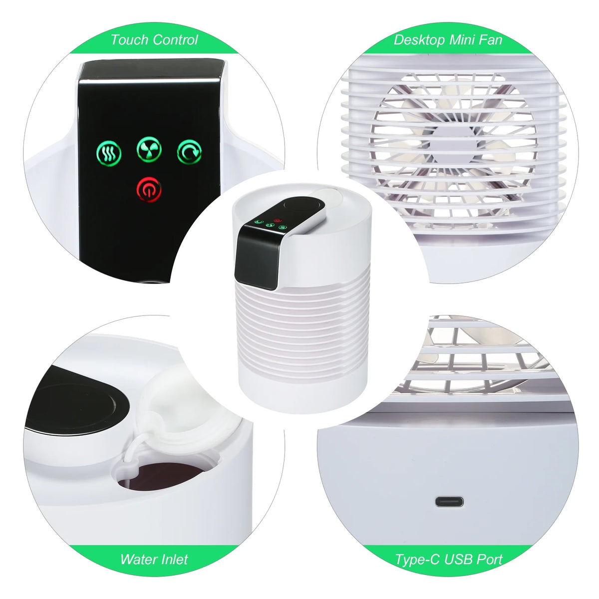 Portable Air Cooler & Humidifier with Filter L1846