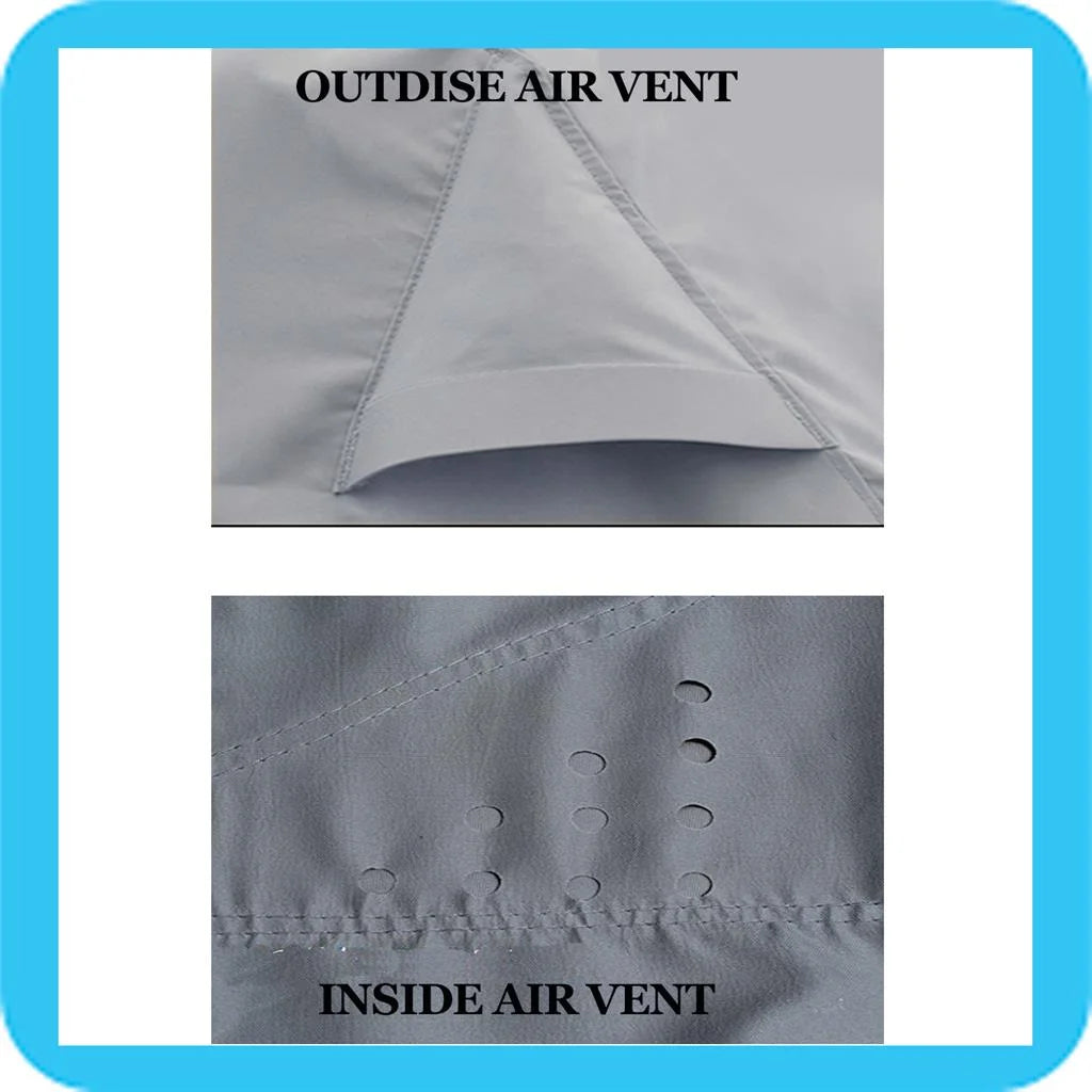 Grey Boat Cover for Outboard Boat R132336