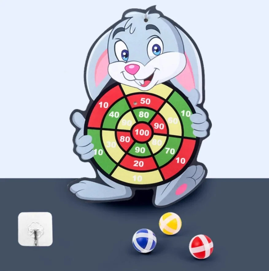 Sticky Ball Dart Board Target Game G577526