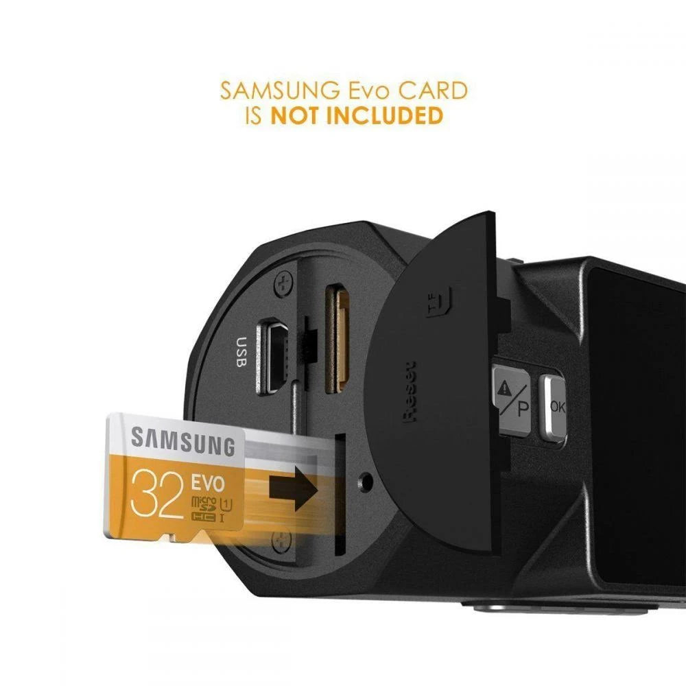 Dual Dash Cam 1080p FHD Front and Back Wide Angle F9484