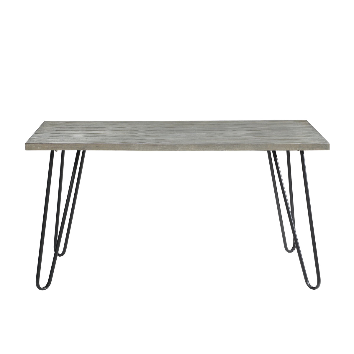 Rectangular Wooden Dining Table with 4 Velvet Chairs Y7253