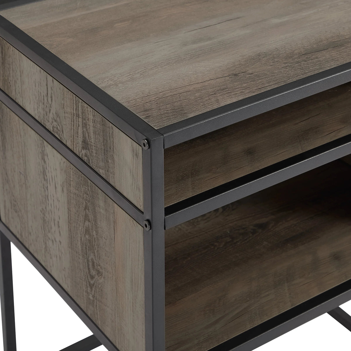 Mixed Material End Table N839576