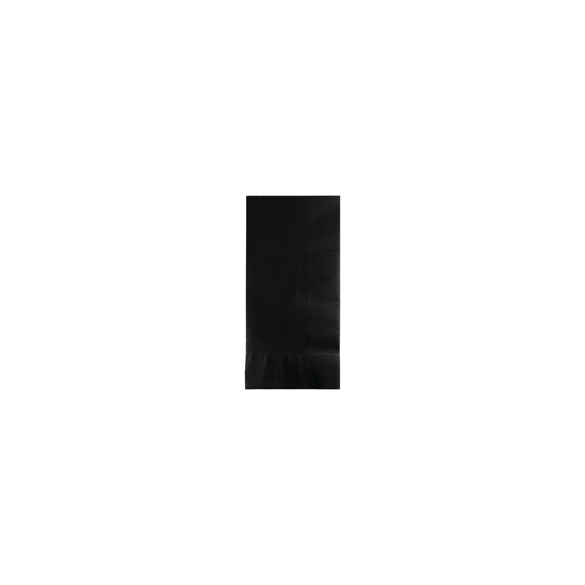 Black Velvet Dinner Napkin, 2 Ply, 1/8 Fold (Case of 600) B700
