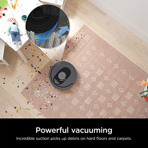 Dark Grey Robot Vacuum with HEPA Self Empty Base X692