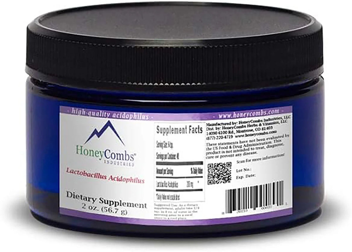 Pure Lactobacillus Acidophilus Probiotic Powder, 2 Oz. D790934