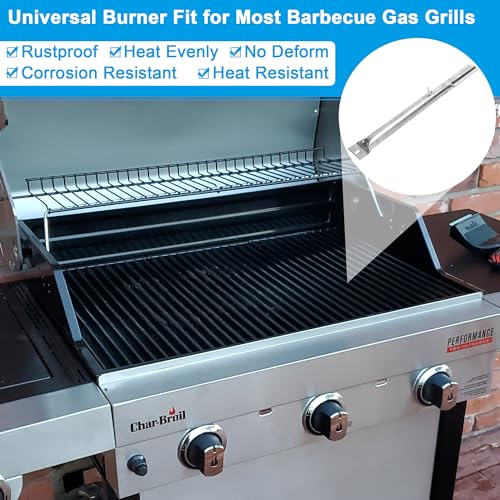 4-Pack Stainless Steel Adjustable Grill Burner Tubes Y627399