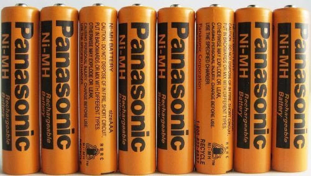 8 Pack NiMH AAA Rechargeable Battery X68470