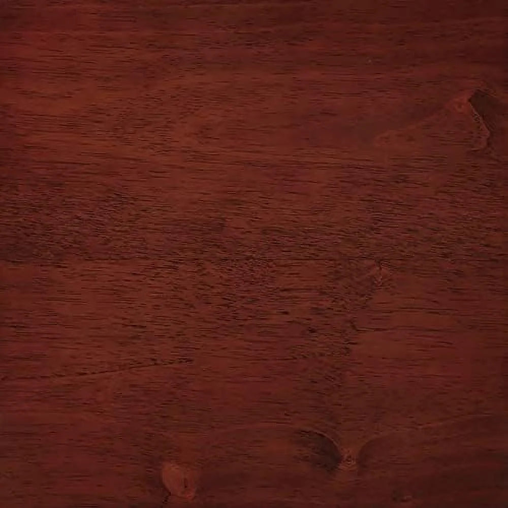 Mahogany End Table With Shelf X3566