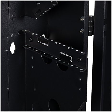 5U Vertical Wall Mount Enclosure Black Q203925