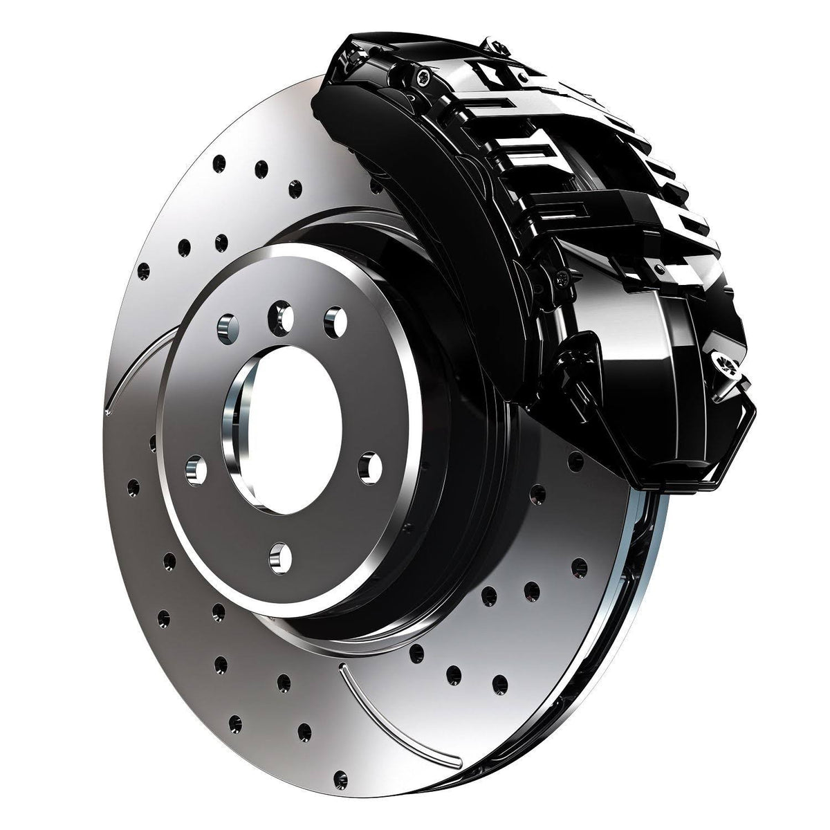 Black 2-Part Epoxy Brake Caliper Paint Kit A669
