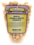Maple Double Dipped Peanuts, 1 lb. Resealable Zip Lock Stand Up Bag Y358
