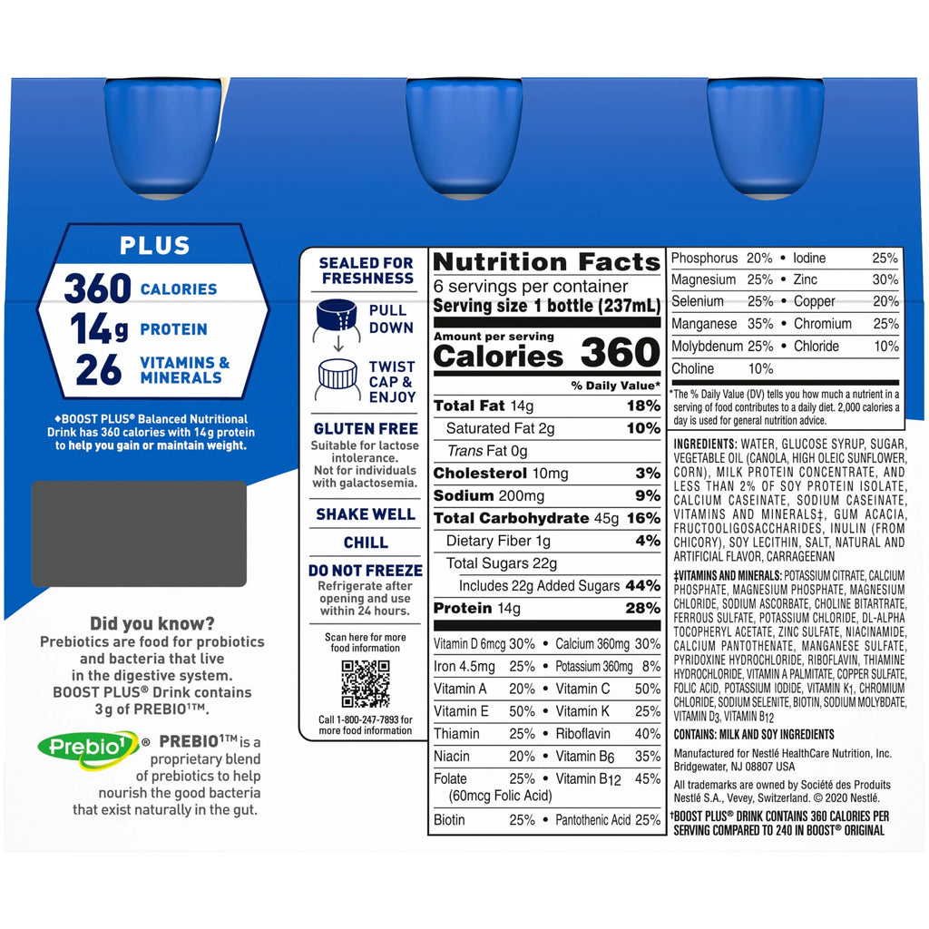 Variety Pack Nutritional Drink (Vanilla, Chocolate, Strawberry) B3688