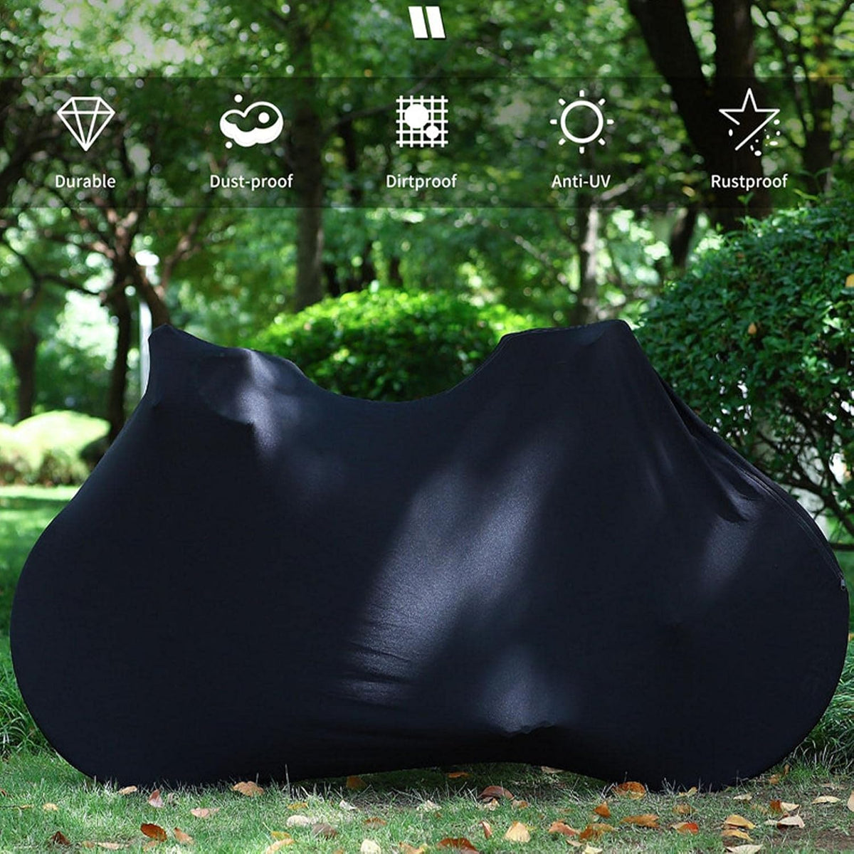 Full Bike Cover with Zippers I471