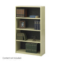 4 Shelf Steel Bookcase O266