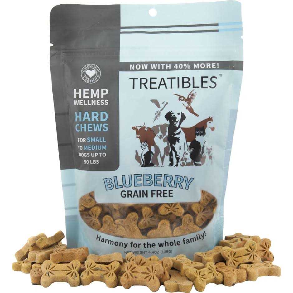 Grain Free Blueberry Chews 1mg Small J1233