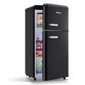 Mini Refrigerator Dual Door Fridge with Handle S330094