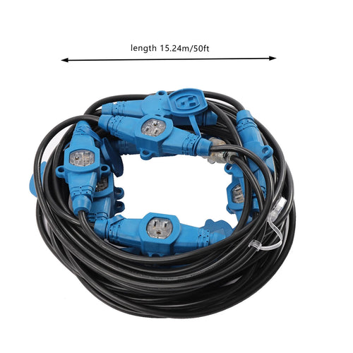 12 Gauge Heavy Duty Extension Cord 11 Outlets N7240