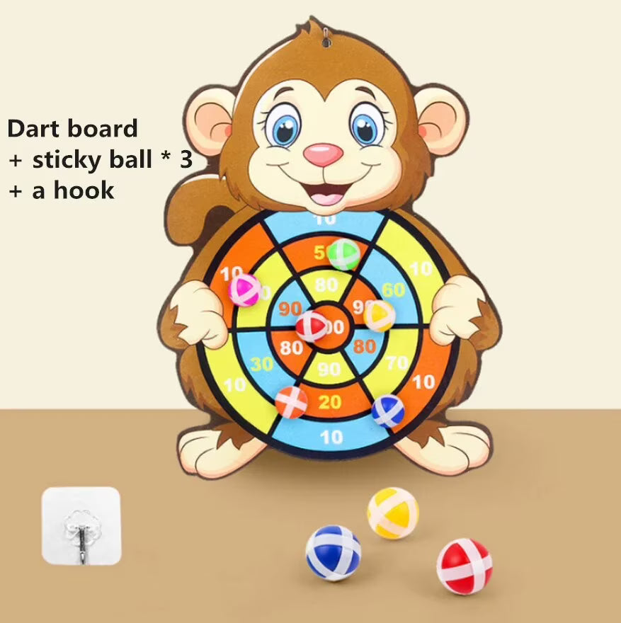 Sticky Ball Dart Board Target Game G577526