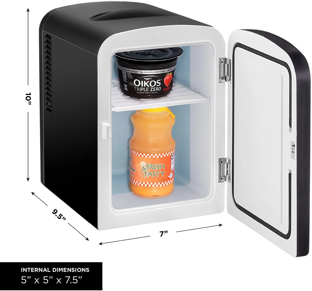 Portable 4L Mini Fridge Black L73737