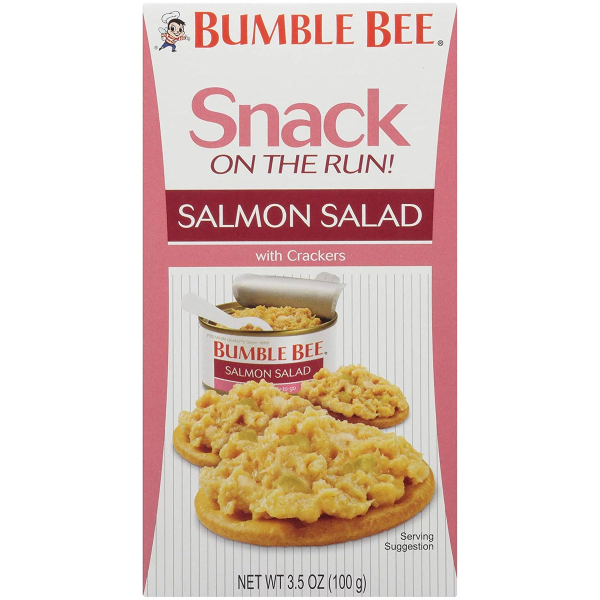 Salmon Salad with Crackers Kit 3.5 oz W693068