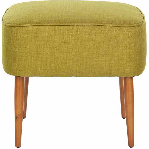 Green Upholstered Ottoman J439