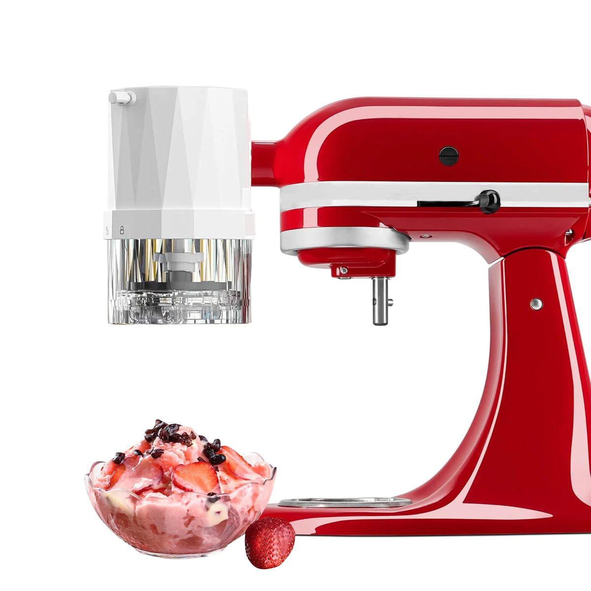 Shaved Ice Attachment with 4 Ice Cube Molds P3907