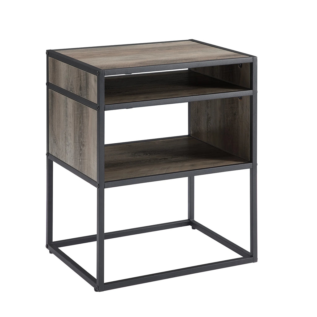 Mixed Material End Table N839576