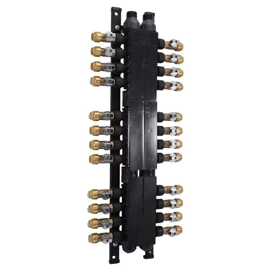 3/4-in Threading x 1/2-in Push-to-Connect 24 PEX Manifold X43440