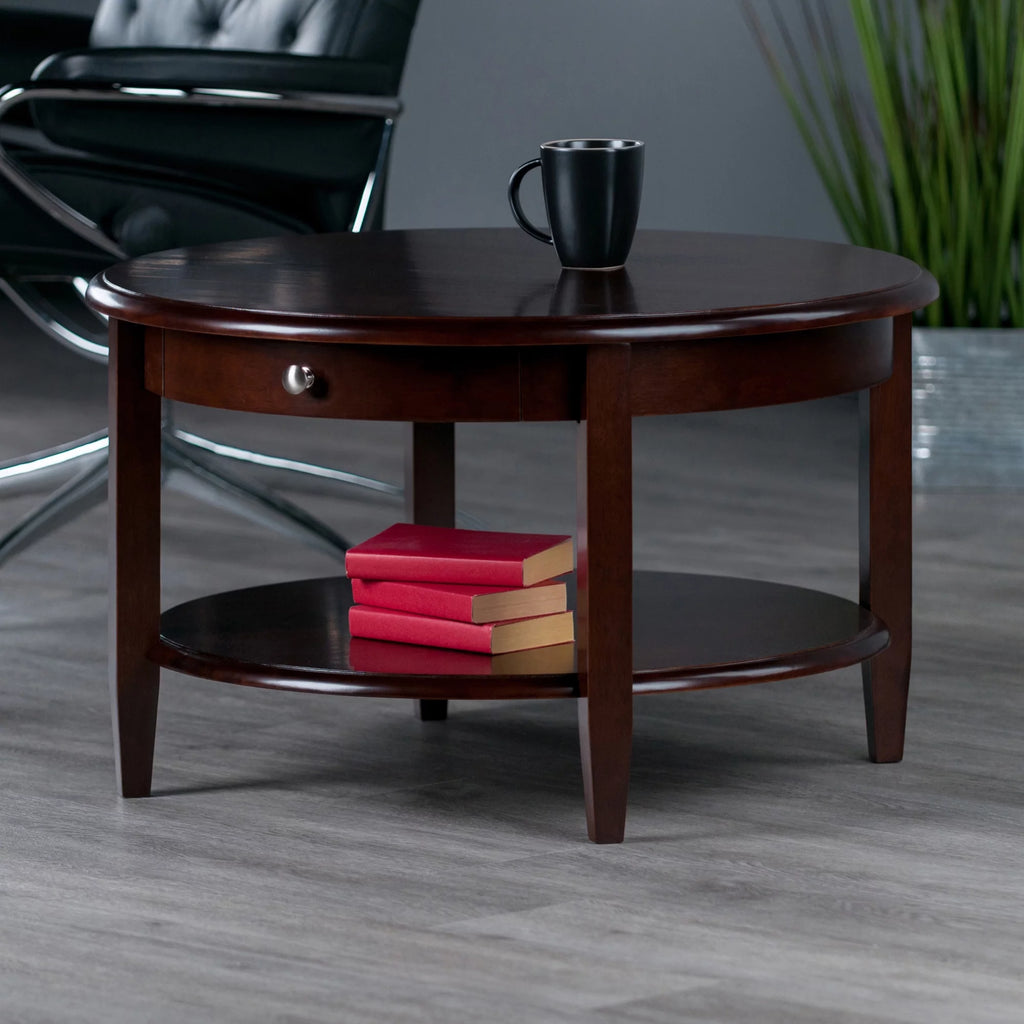 Round Wood Coffee Table Z8357