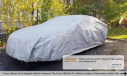 Car Cover with Fleece Lining, Wind Straps M831646