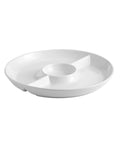 3 Section Chip & Dip Server - White E46710