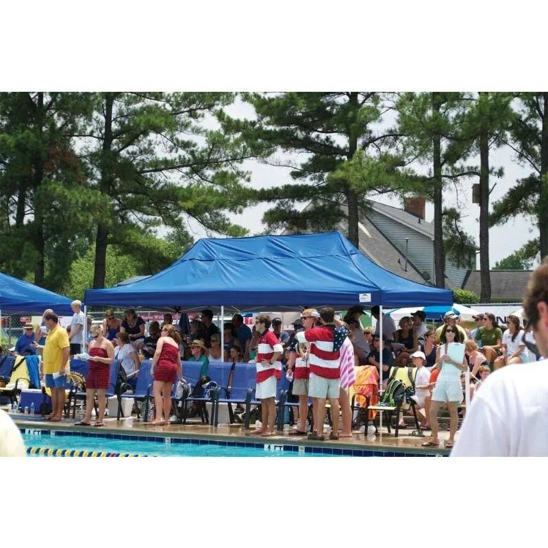 Red 10' x 20' Straight Leg Pop-Up Canopy H925