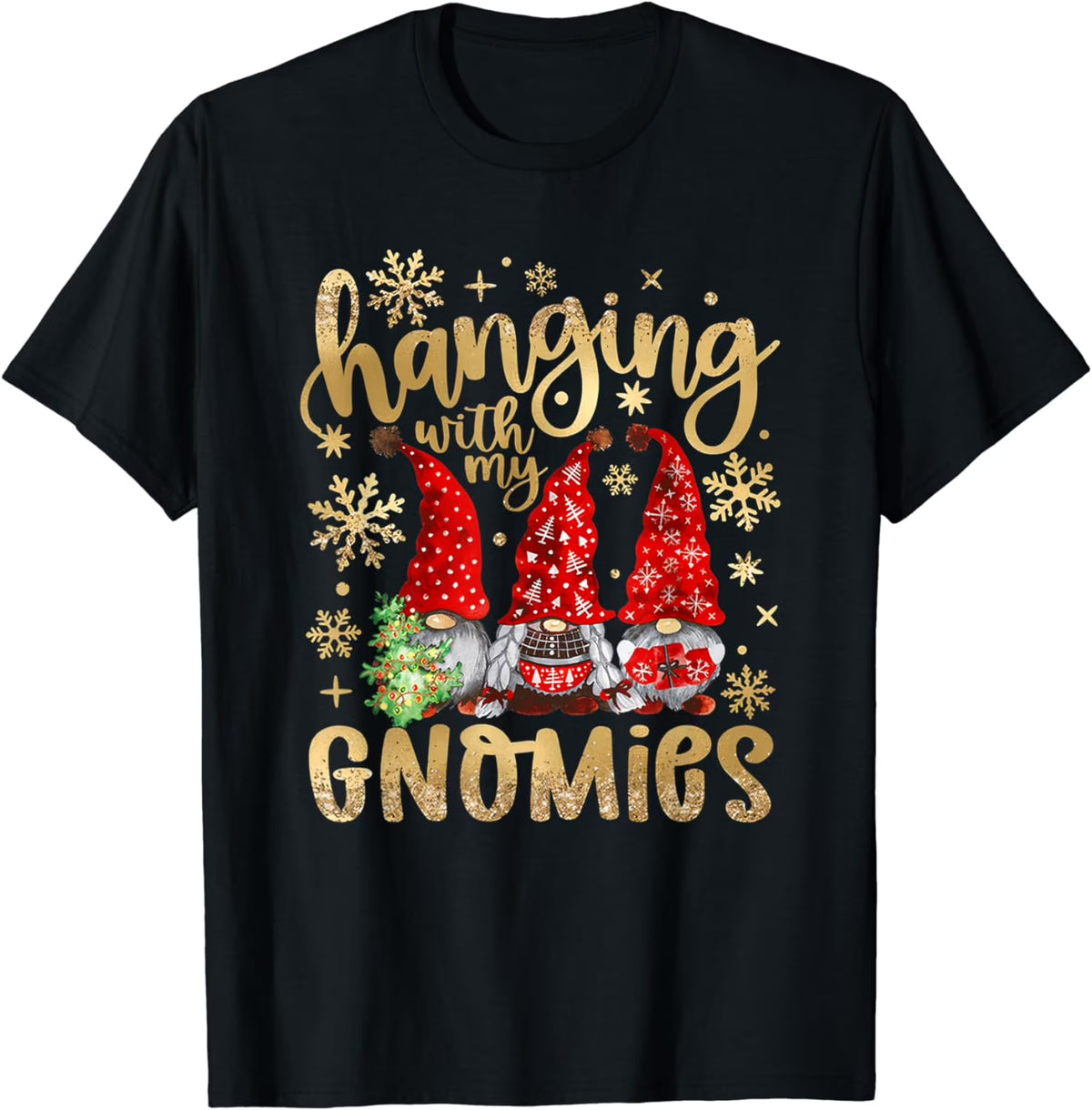 Santa Gnome Christmas Pajama T-Shirt M765