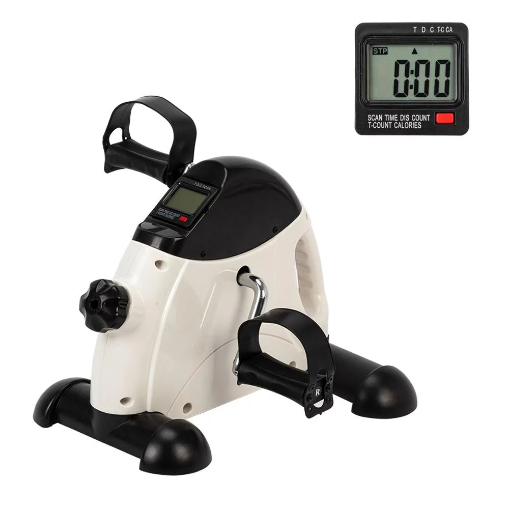 White Portable Mini Exercise Bike G533