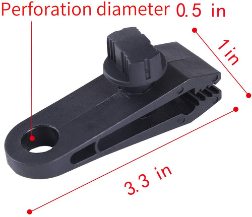 10 Pcs Heavy Duty Thumb Screw Tarp Clips X4236