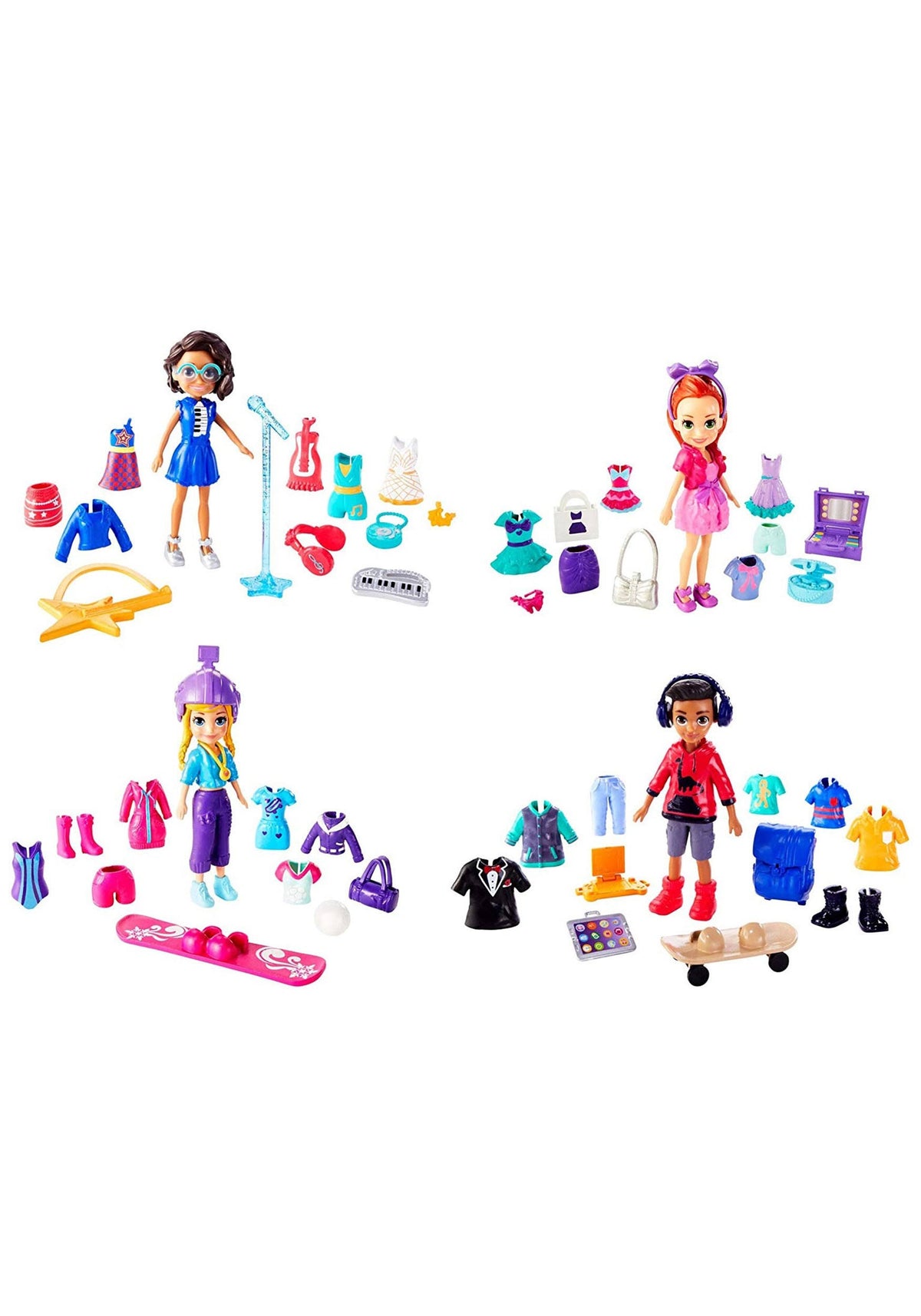 Polly Pocket Squad Style Super Pack L6169