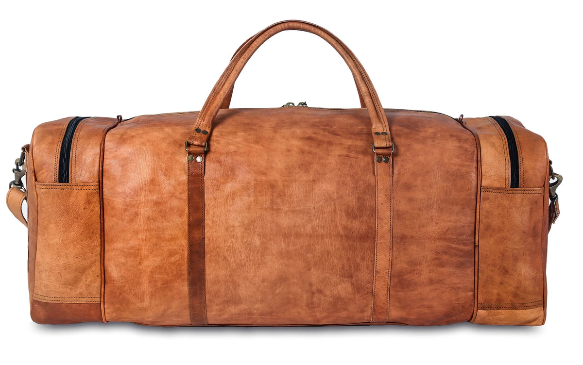 Leather Large 32 inch Duffel Bag S49663