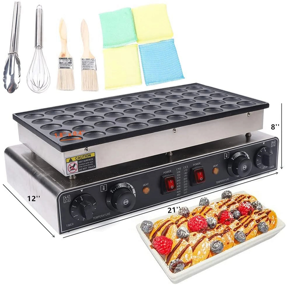 Nonstick Electric Mini Pancake Maker I348