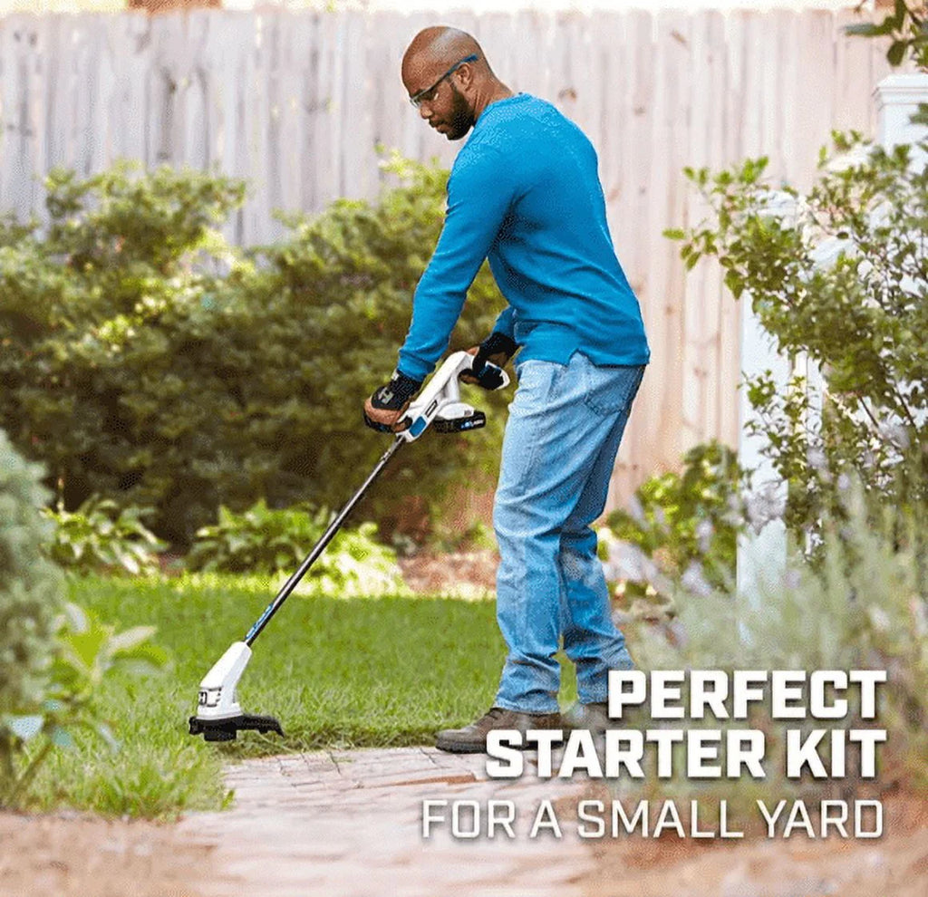20-Volt 10-inch String Trimmer Leaf Blower Combo Kit A830229