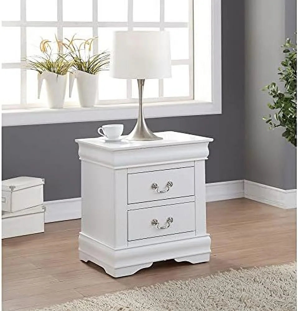 Cherry 2 Drawer Nightstand O267137