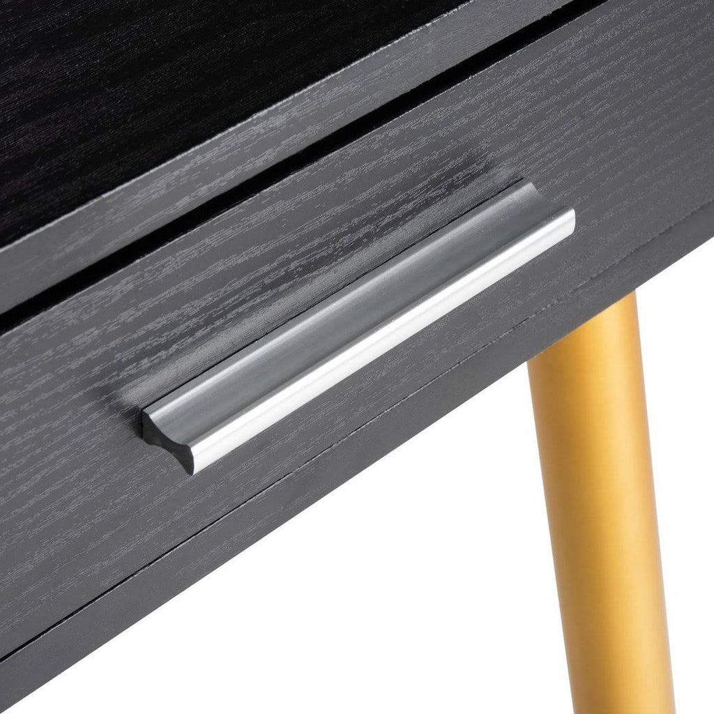 Natural/White 1 Drawer 1 Shelf Desk U45485
