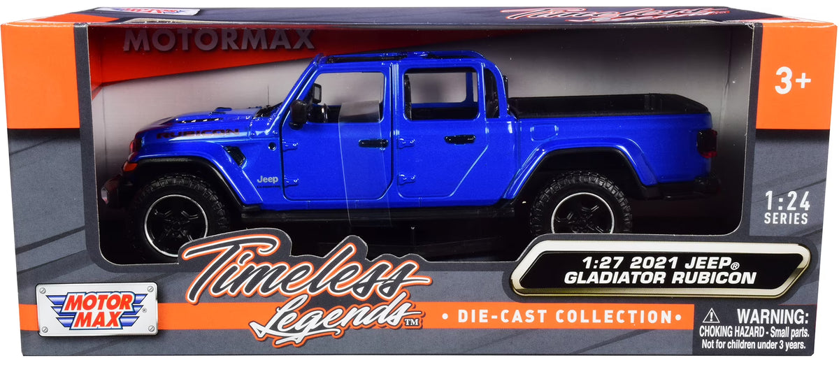 Blue 1/24 Diecast Model Car B6105