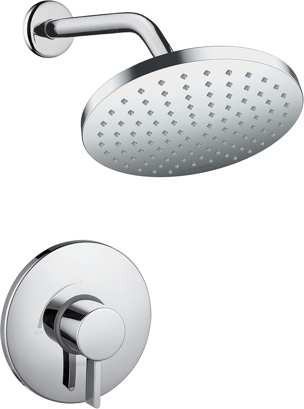 Chrome Round Shower Set F939