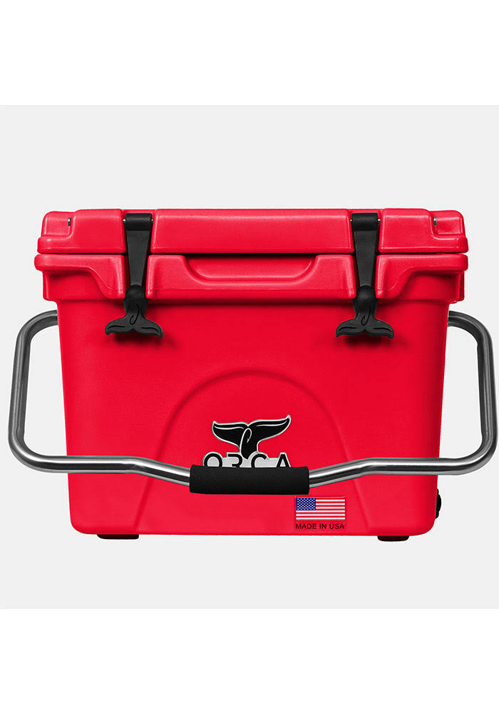 Red 20-Quart Hard-Sided Cooler F45642