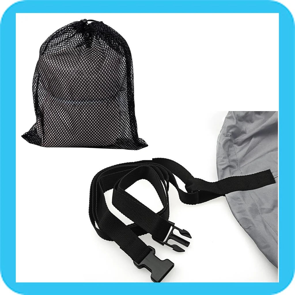 Grey Boat Cover for Outboard Boat R132336