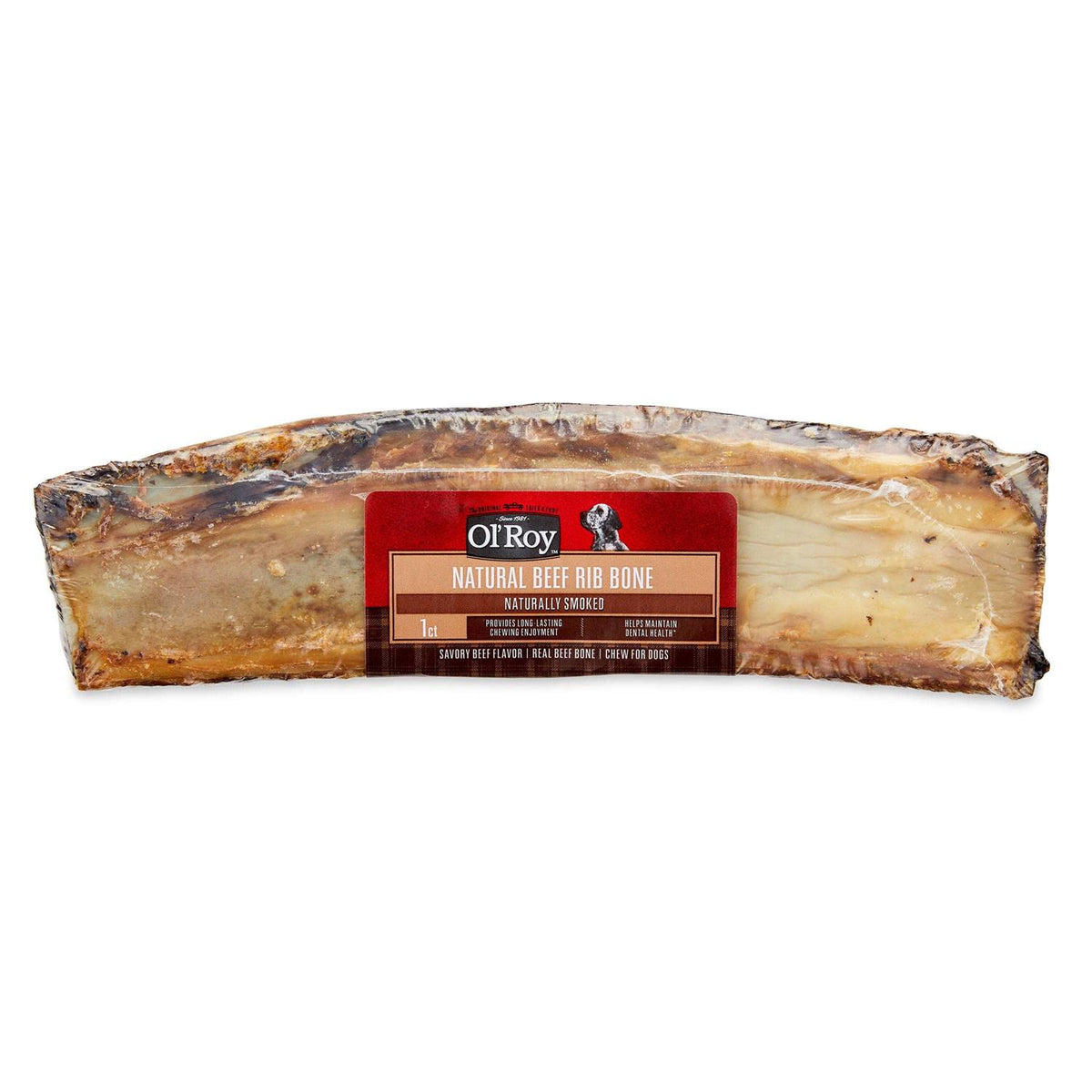 Natural Beef Rib Bone Chew for Dogs H534387
