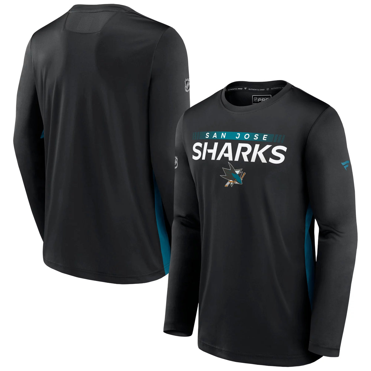 Men's Black Long Sleeve Performance T-Shirt A828907