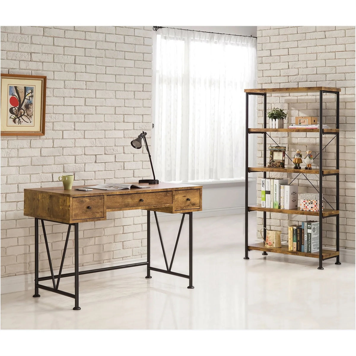 3 Drawer Writing Desk U26178