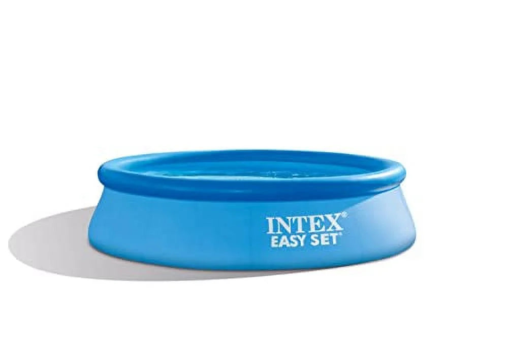 10 Foot x 30 Inch Round Inflatable Above Ground Swimming Pool P42313