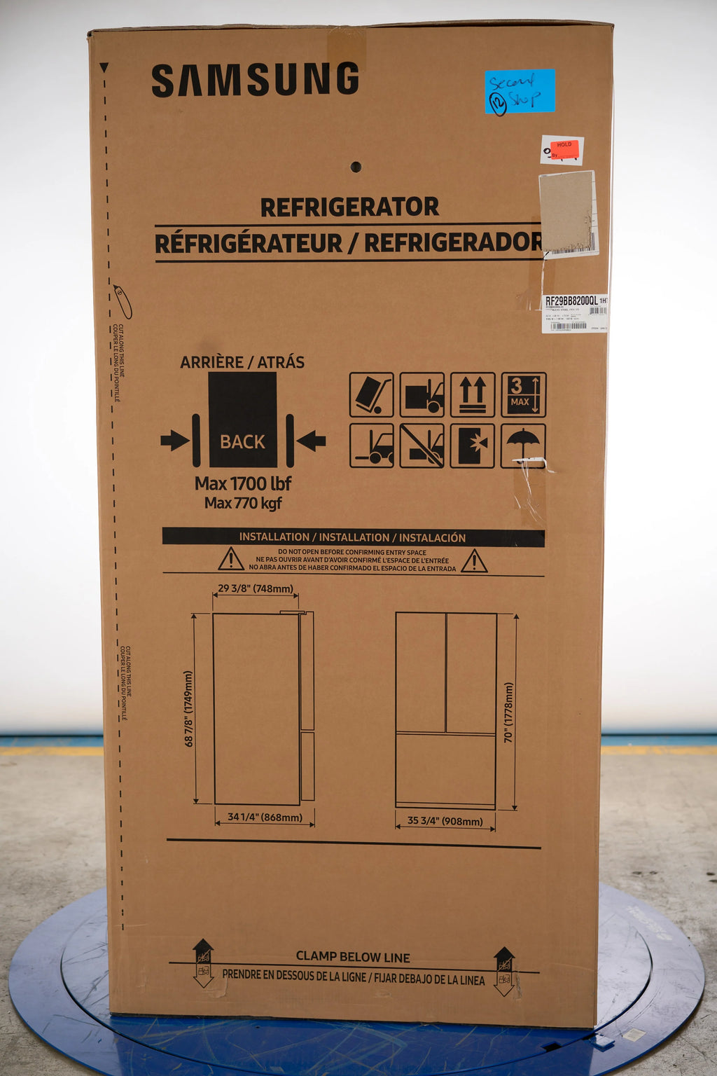 4-Door French Door Refrigerator 29 cu. ft. N449